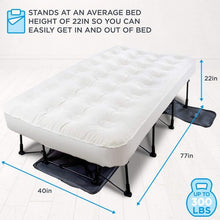 将图片加载到图库查看器，The Bed Unfolds To a Full-Size Bed In Minutes
